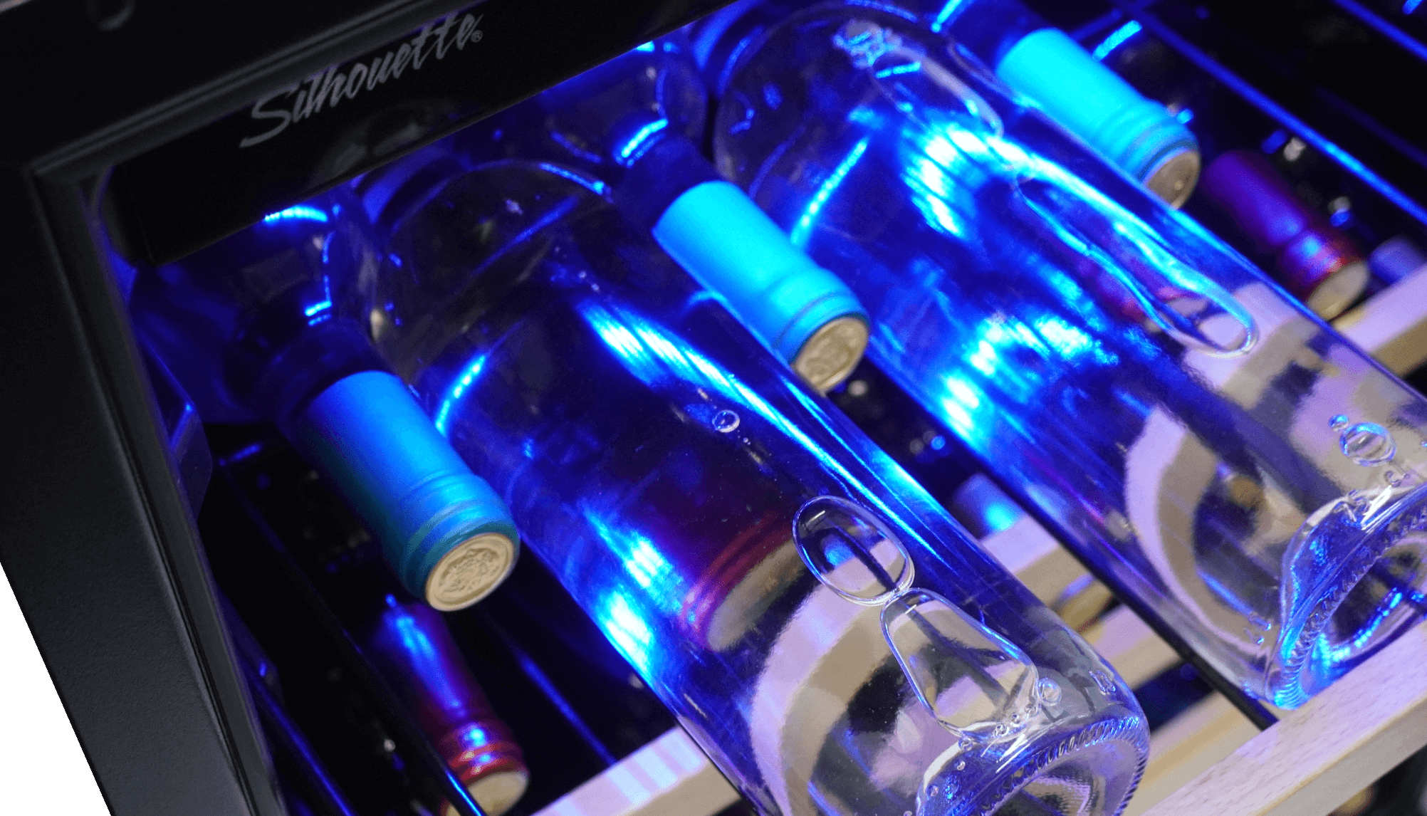 Danby Silhouette Stilton 50 Bottle 24" Single Zone Wine Cooler SWC057D1BSS Wine Coolers Empire