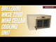 Breezaire WKCE Series Cooling System Wine Fridge WKCE 2200