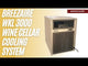 Breezaire WKL Series 650 cu. ft. Wine Cellar Fridge System WKL 3000