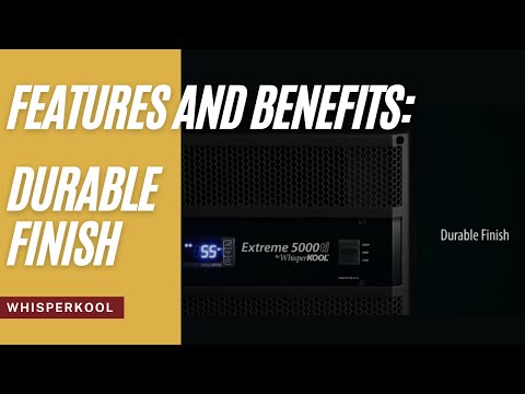 WhisperKOOL Extreme 8000tiR Self-Contained Cooling Unit (w/ Remote) - WhisperKOOL | Wine Coolers Empire - Trusted Dealer