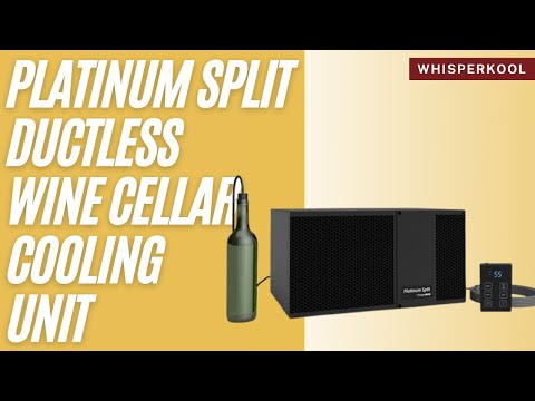 WhisperKOOL Platinum Mini Split Ductless Cooling System Wine Coolers Empire - Whisperkool | Wine Coolers Empire - Trusted Dealer