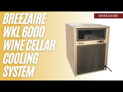 Breezaire WKL Series 1500 cu.ft. Wine Cellar Fridge WKL 6000