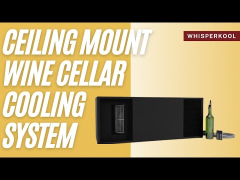 WhisperKOOL Mini Ceiling Mount Ductless Split System Wine Coolers Empire - WhisperKOOL | Wine Coolers Empire - Trusted Dealer