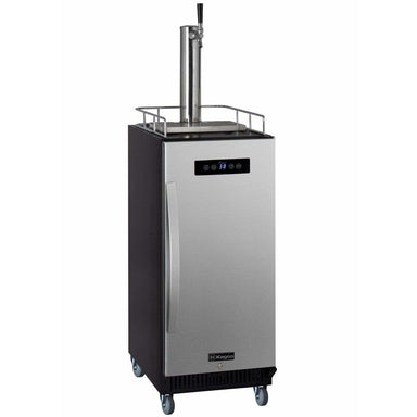 Kegco 15" Wide Cold Brew Coffee Single Tap Stainless Steel Kegerator ICS15BSR Wine Coolers Empire