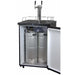 Kegco 24" Wide Cold Brew Coffee Dual Tap Black Stainless Steel Kegerator ICK30X-2 Wine Coolers Empire