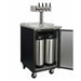 Kegco 24" Wide Cold Brew Coffee Four Tap Black Kegerator ICXCK-1B-4 Wine Coolers Empire