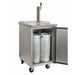 Kegco 24" Wide Cold Brew Coffee Single Tap All Stainless Steel Kegerator ICXCK-1S-1 Wine Coolers Empire