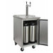 Kegco 24" Wide Dual Tap All Stainless Steel Kegerator XCK-1S-2 Wine Coolers Empire