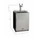 Kegco 24" Wide Dual Tap Stainless Steel Built-In Right Hinge with Kit Kegerator HK38BSU-2 Wine Coolers Empire