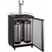 Kegco 24" Wide  Dual Tap Stainless Steel Home Brew Kegerator HBK163S-2 Wine Coolers Empire