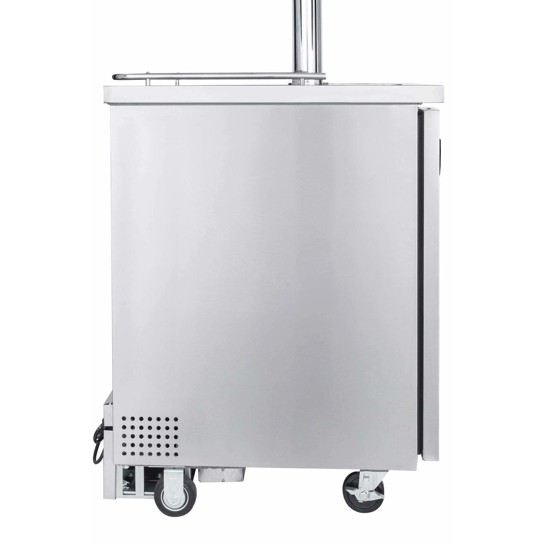Kegco 24" Wide Dual Tap Stainless Steel Home Brew Kegerator HBK1XS-2 Wine Coolers Empire