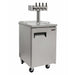 Kegco 24" Wide Kombucha Four Tap All Stainless Steel Kegerator KOMC1S-4 Wine Coolers Empire