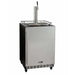 Kegco 24" Wide Single Tap Stainless Steel Built-In Right Hinge Digital with Kit Kegerator HK38BSC-1 Wine Coolers Empire