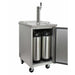 Kegco 24" Wide Single Tap Stainless Steel  Home Brew Kegerator HBK1XS-1 Wine Coolers Empire