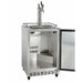 Kegco 24" Wide Triple Tap All Stainless Steel Outdoor Left Hinge with Kit Kegerator HK38SSC-L-3 Wine Coolers Empire
