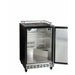 Kegco 24" Wide Triple Tap Stainless Steel Built-In Left Hinge with Kit Kegerator HK38BSC-L-3 Wine Coolers Empire