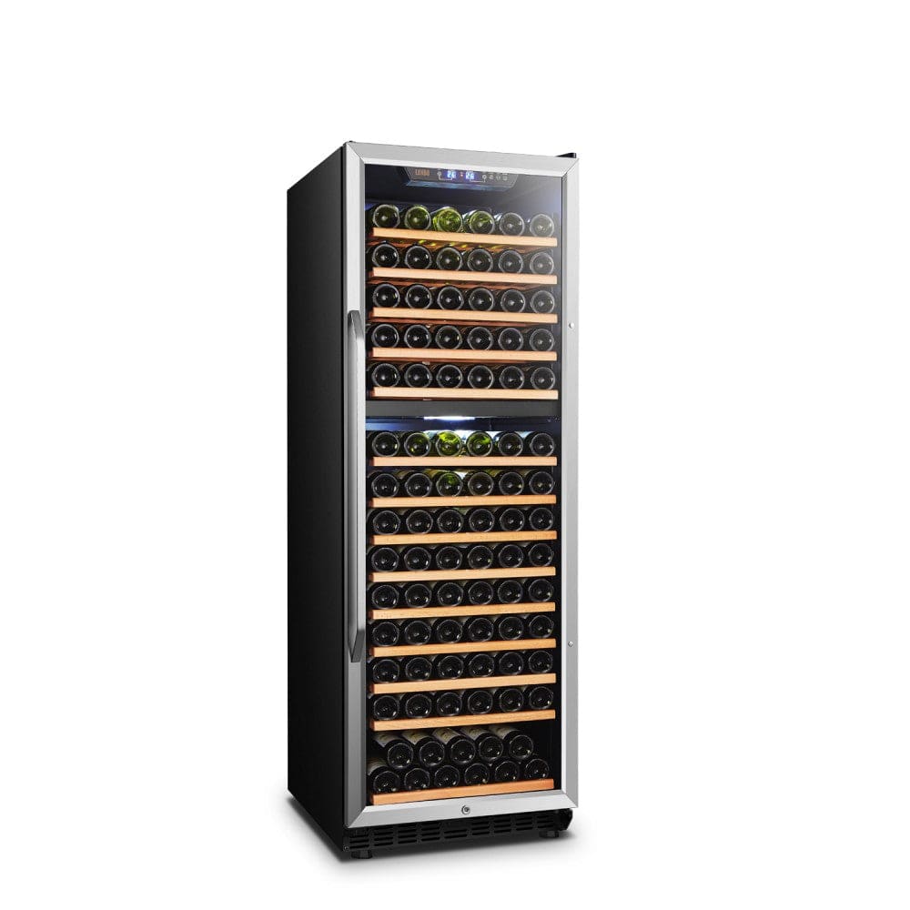 Lanbo 160 Bottles Dual Zone Stainless Steel Wine Coolers LW165D - Lanbo | Wine Coolers Empire - Trusted Dealer