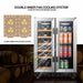 Lanbo 24 Inch Freestanding Wine and Beverage Coolers LB36BD - Lanbo | Wine Coolers Empire - Trusted Dealer