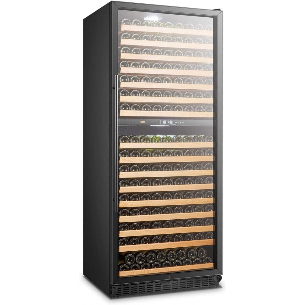 Lanbo 287 Bottles Dual Zone Stainless Steel Wine Coolers LW306D - Lanbo | Wine Coolers Empire - Trusted Dealer