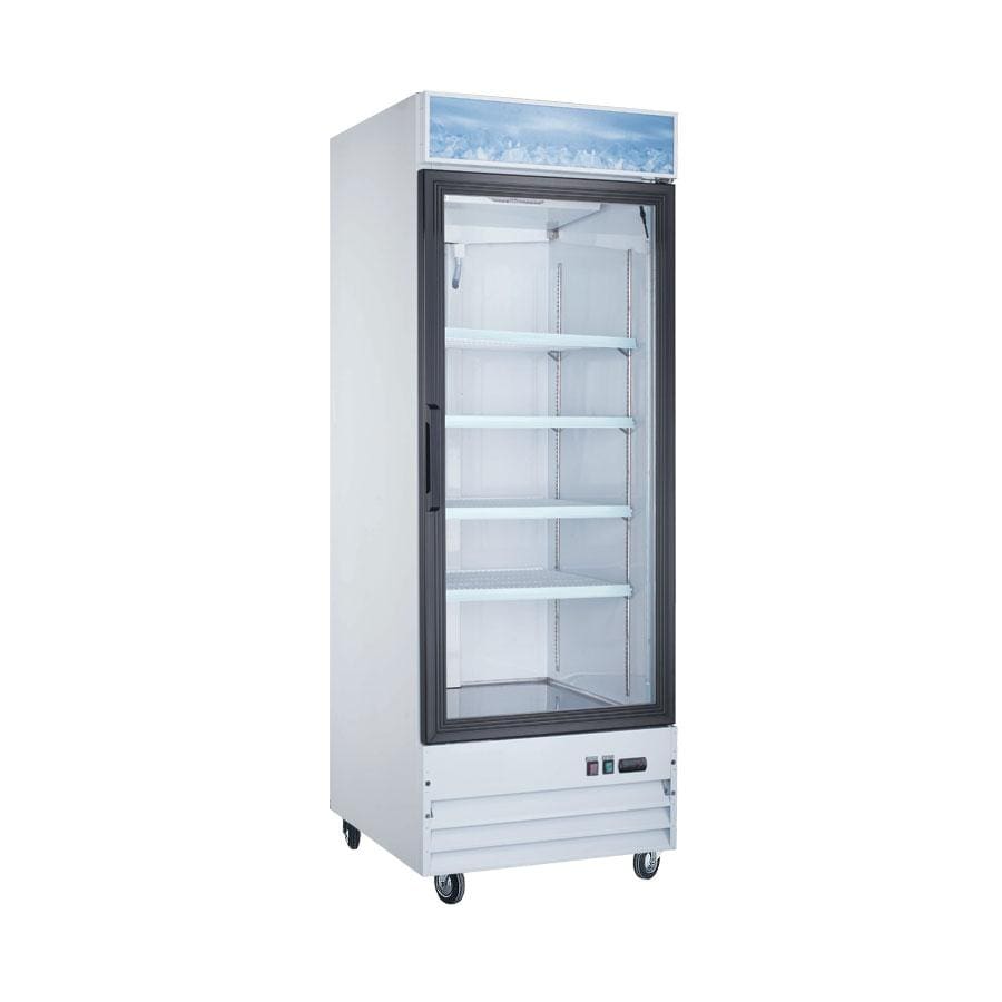 OMCAN 28" Single Door Glass Refrigerator 50036 Wine Coolers Empire
