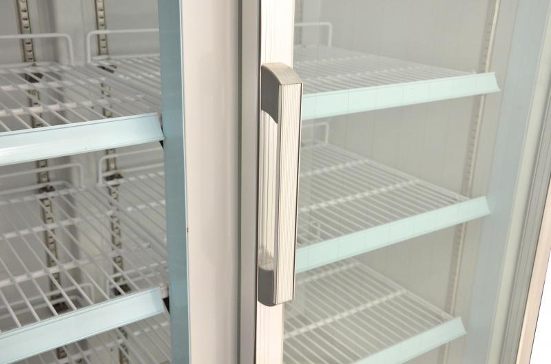 OMCAN 49" Dual Glass Door Freezer with “d” Type Breaker 50031 Wine Coolers Empire