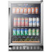 Sinoartizan 110 Cans 6 Bottles Single Zone Beverage Coolers ST-54D Wine Coolers Empire