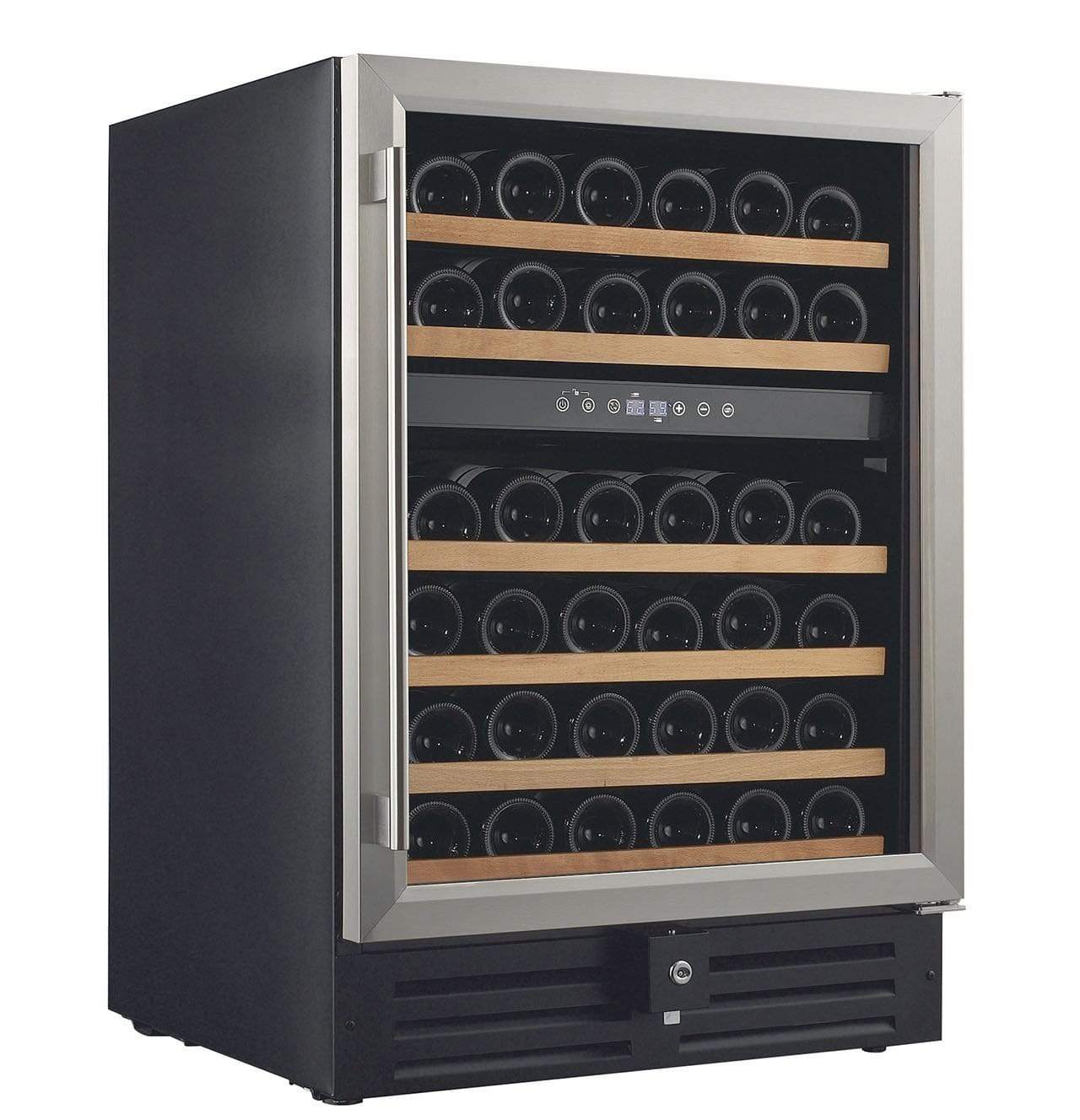 Smith & Hanks 46 Bottle Dual Zone Wine Fridge RE100002 Wine Coolers Empire