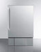 Summit 12 lb. Built-In Outdoor Drain-Free Ice Maker-Stainless Steel Exterior BIM24OS Wine Coolers Empire
