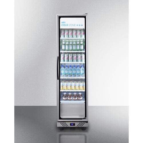 Summit 19.5" Wide Commercial Beverage Center SCR1104RH Wine Coolers Empire