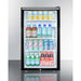 Summit 20" Wide All-Refrigerator, ADA Compliant Beverage Fridge SCR500BL7HHADA Wine Coolers Empire