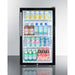 Summit 20" Wide All-Refrigerator, ADA Compliant Beverage Fridge SCR500BL7HVADA Wine Coolers Empire