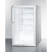 Summit 20" Wide Built-In All-Refrigerator Beverage Fridge SCR450L7CSS Wine Coolers Empire