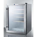 Summit 22 Bottle Commercial Compact Single Zone Built-In Wine Fridge SCR312LBICSSWC2 Wine Coolers Empire