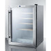 Summit 22 Bottle Commercially approved Compact Wine Fridge SCR312LCSSWC2 Wine Coolers Empire