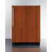 Summit 24" Built-In Undercounter ADA Compliant Black Cabinet/Panel-Ready Door  All Fridge AL54IF Wine Coolers Empire