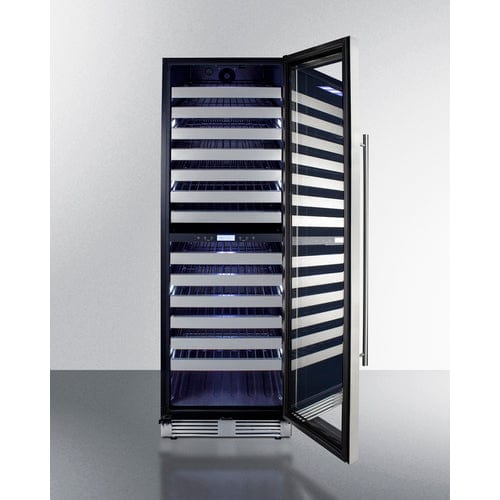 Summit 24" Wide Dual-Zone Wine Cellar SWCP2163 Wine Coolers Empire