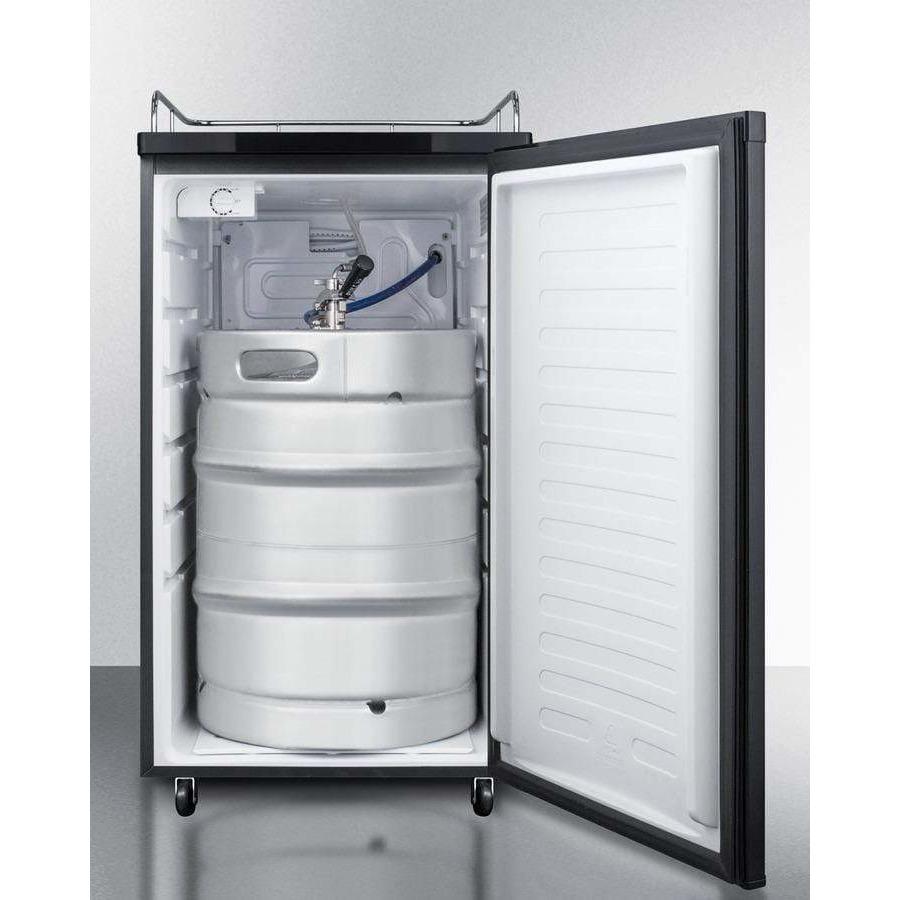 Summit 24" Wide Kegerator SBC582BNK Wine Coolers Empire