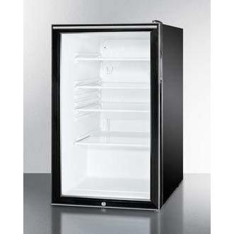 Summit Commercial 20" Wide All-Fridge SCR500BL7HH Wine Coolers Empire