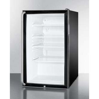 Summit Commercial 20" Wide All-Fridge SCR500BL7SH Wine Coolers Empire