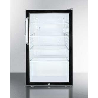Summit Commercial 20" Wide All-Fridge SCR500BL7TB Wine Coolers Empire