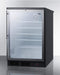 Summit Commercial 24" Built-In Automatic Defrost Craft Beer Pub Fridge SCR600BGLBIDTPUBHV Wine Coolers Empire