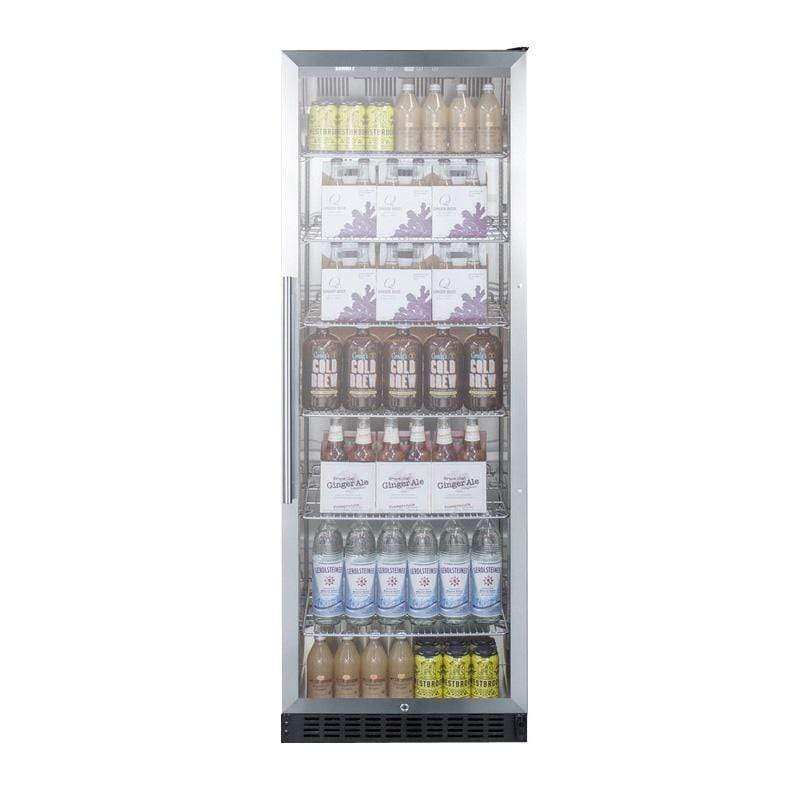 Summit Commercial 24" Frost Free Beverage Fridge SCR1401 Wine Coolers Empire