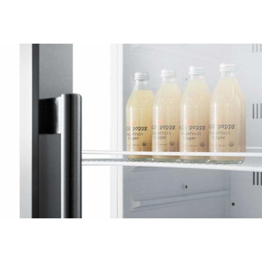 Summit Commercial 24" Wide Commercial All Stainless Steel Beverage Fridge SCR1400WCSS Wine Coolers Empire