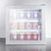 Summit Commercial Compact All-Freezer - White SCFU386CSS Wine Coolers Empire