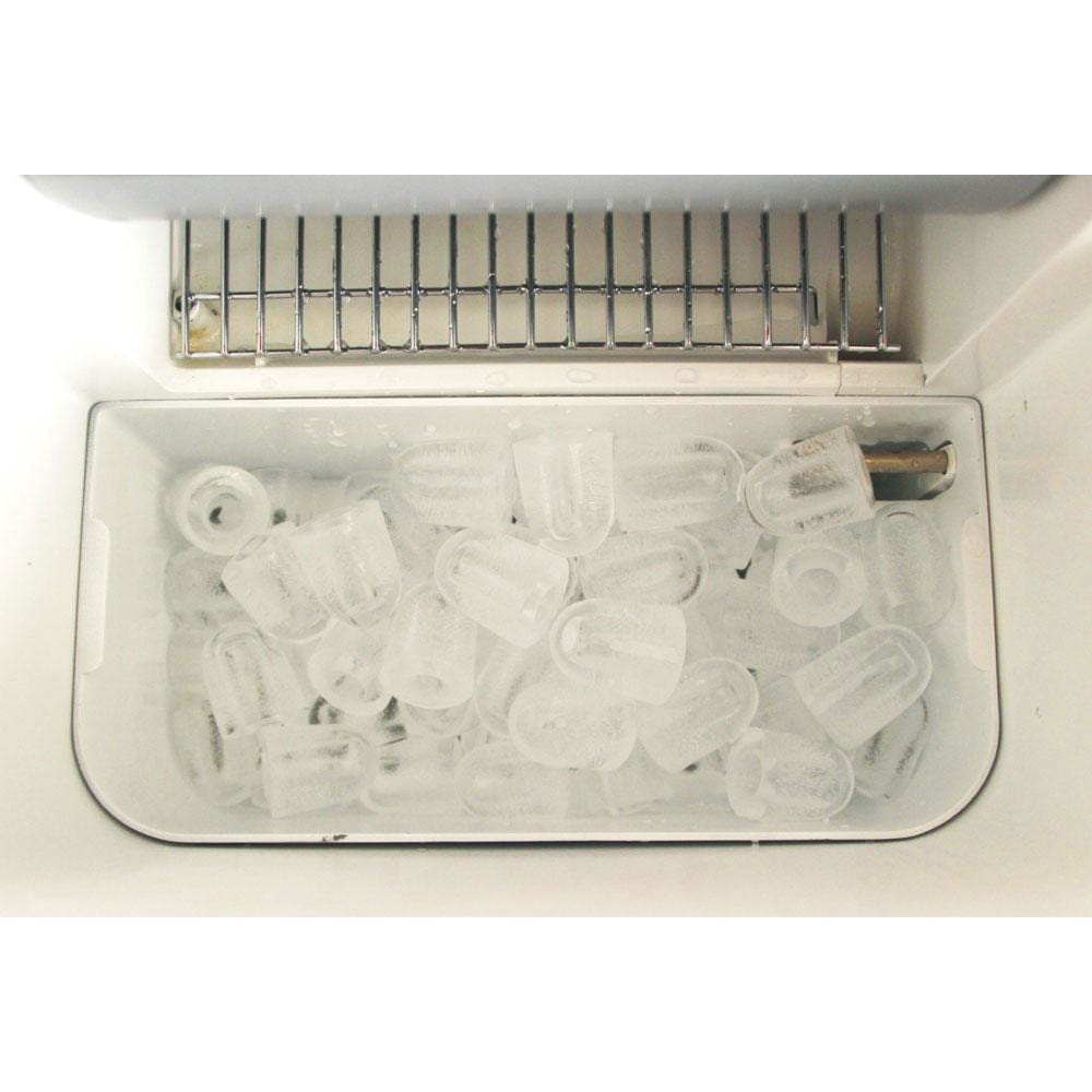Sunpentown Portable Ice Maker - Silver IM-123S Wine Coolers Empire