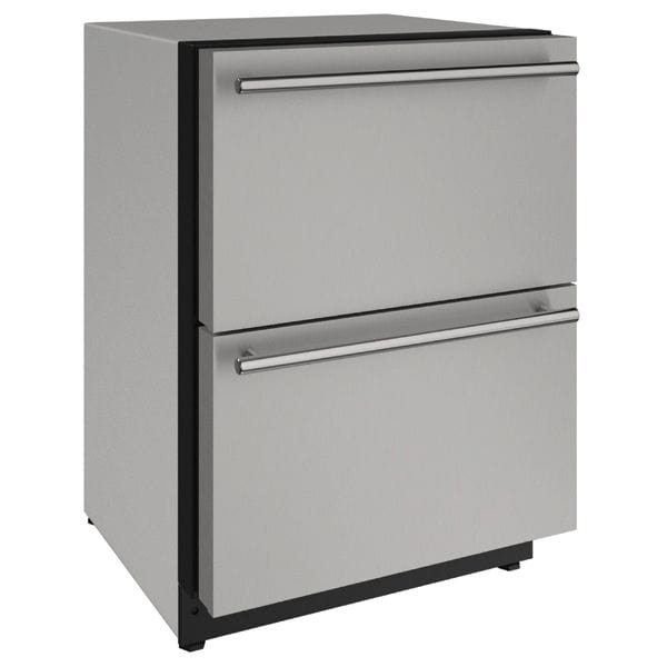 U-Line 2224DWR 24" Refrigerator Drawers Integrated/Stainless Solid 115v Wine Coolers Empire