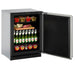 U-Line 2224R 24" Refrigerator Reversible Hinge Integrated/Stainless Solid Wine Coolers Empire