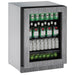 U-Line 2224RGL 24" Refrigerator Reversible Hinge Integrated/Stainless Frame Wine Coolers Empire