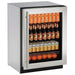 U-Line 2224RGL 24" Refrigerator Reversible Hinge Integrated/Stainless Frame Wine Coolers Empire