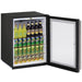 U-Line ADA24R 24" Refrigerator Reversible Hinge Glass/Solid Door Wine Coolers Empire